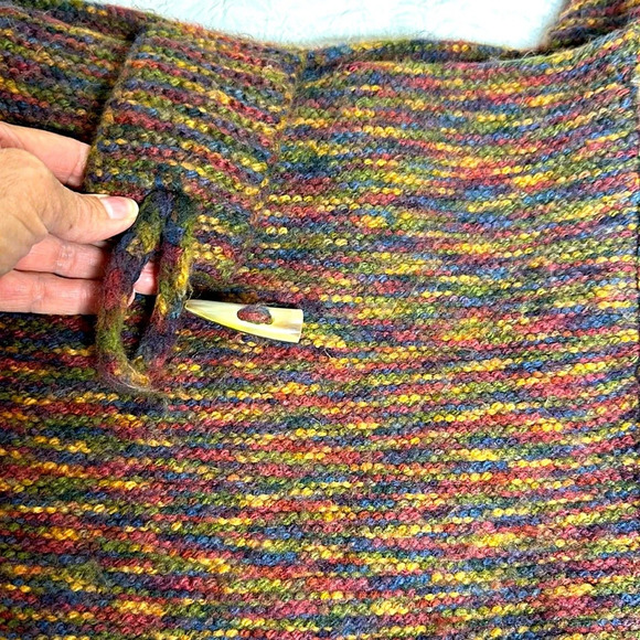 ETHNIC HIPPIE BABA COOL BOBO BAG in recycled silk from Nepal, - Picture 3 of 10